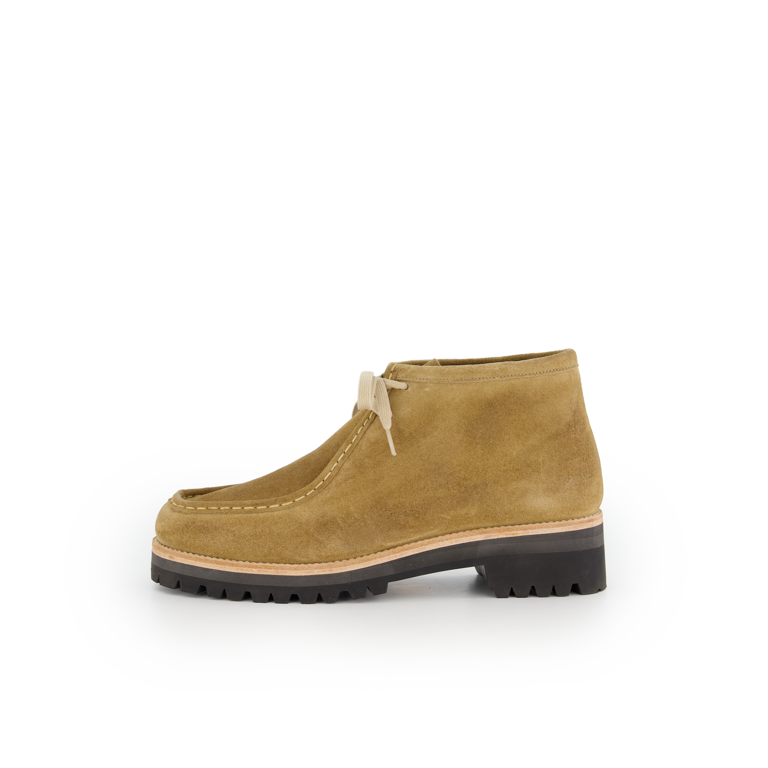 COMOLI FOOTWORKS Exclusive Tyrolean Shoes Beige | Nitty Gritty