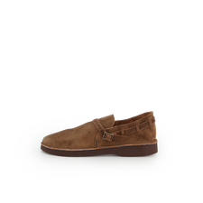 Aurora Shoe Co.                                    Men's Middle English Rough Out - Chocolate