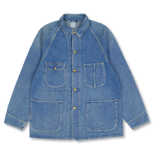orSlow 1950'S Coverall Used Wash - Denim Used