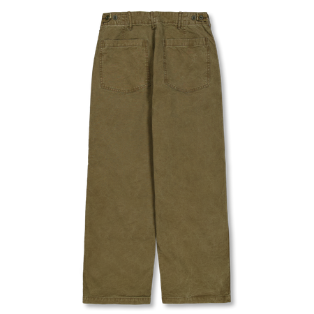 orSlow Summer Fatigue Pants Olive | Nitty Gritty