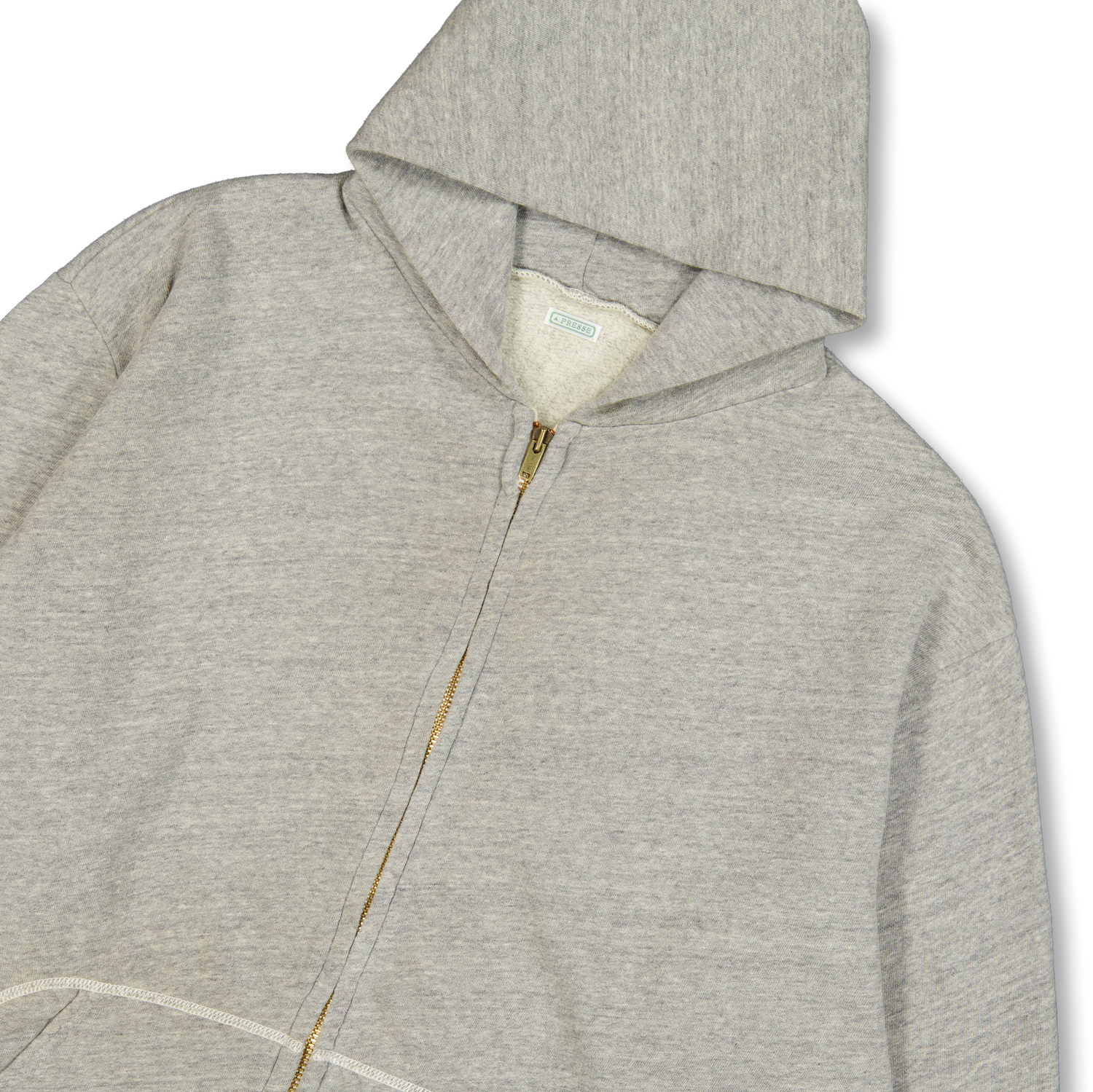 Vintage Light Weight Zip Sweat Hoodie | A.PRESSE | FETCHING