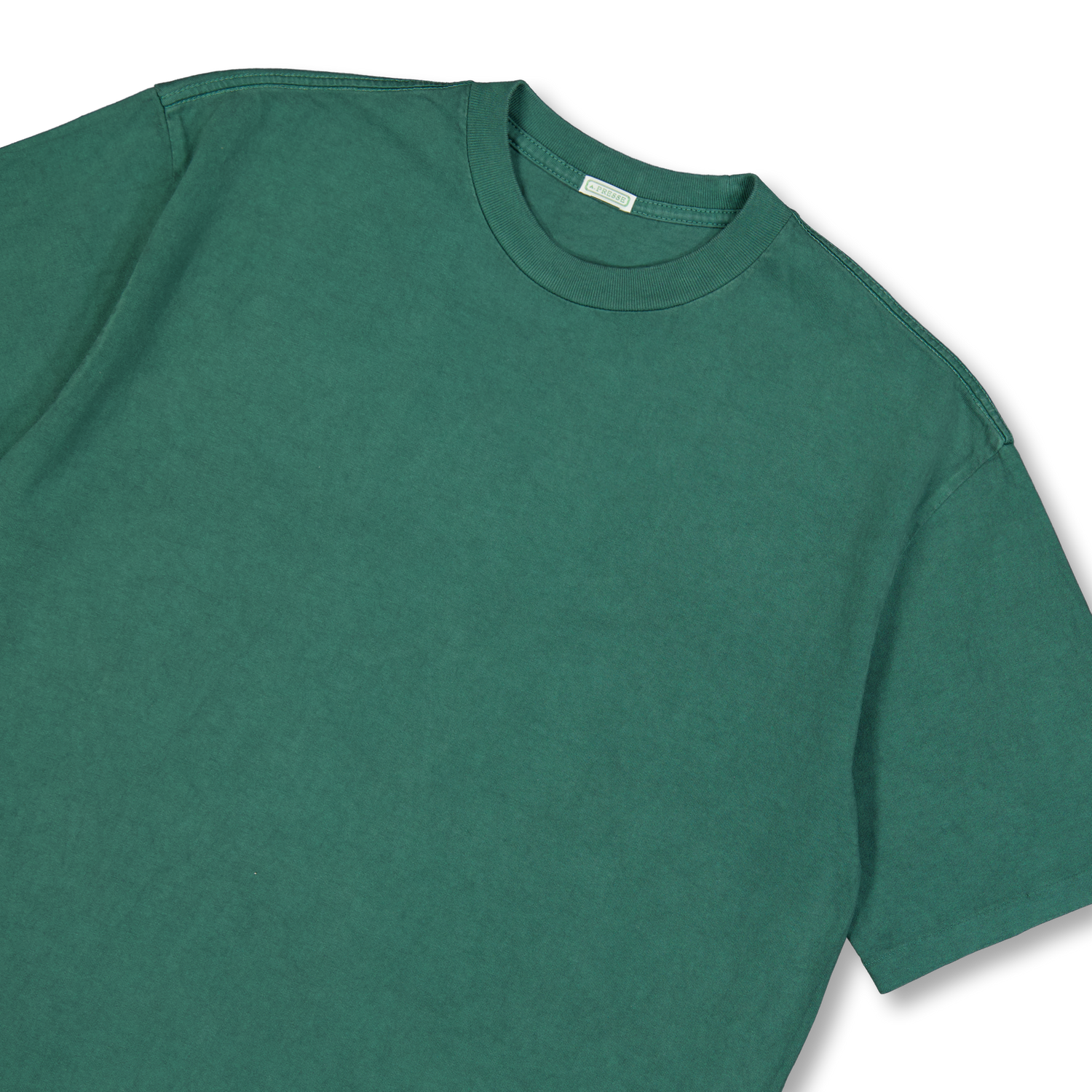 A.PRESSE Vintage Light Weight T-Shirt Green | Nitty Gritty