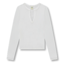 FLORE FLORE Iman Longsleeve - White