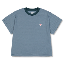 Danton                                             T/C Short T-Shirt - Deep Green Sax