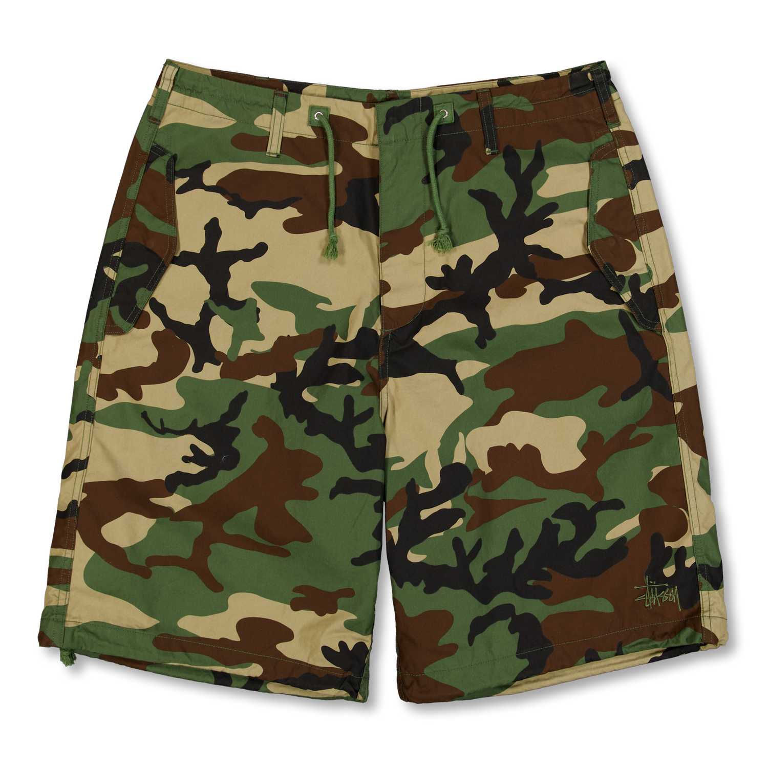 Stüssy Surplus Short Woodland Camo | Nitty Gritty