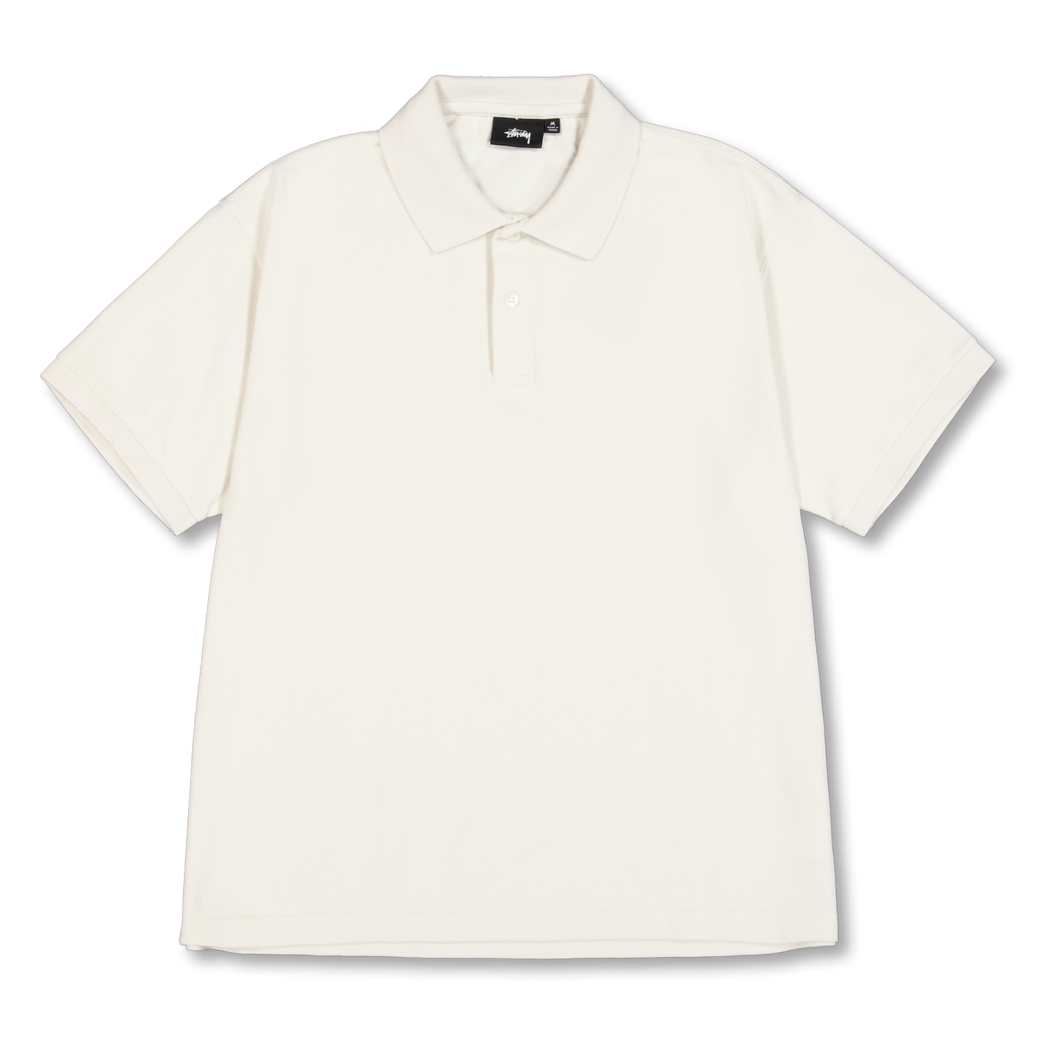 Stüssy Classic Pique Polo Off White | Nitty Gritty