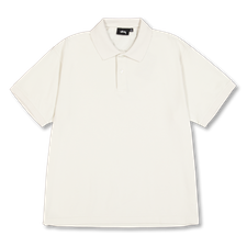 Stüssy Classic Pique Polo - Off White