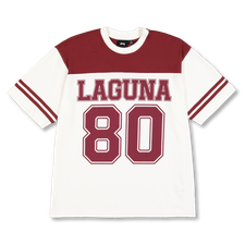 Stüssy Laguna Short Sleeve - Maroon