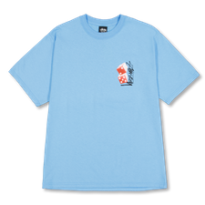 Stüssy Tall Dice Tee - Sky Blue