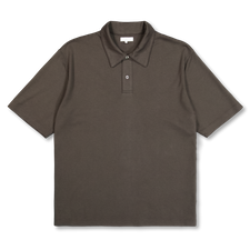 Lady White Co. Interlock Two Button Polo - Flint