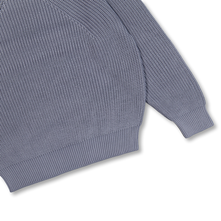 Batoner Signature Crew Neck Gray Sax | Nitty Gritty