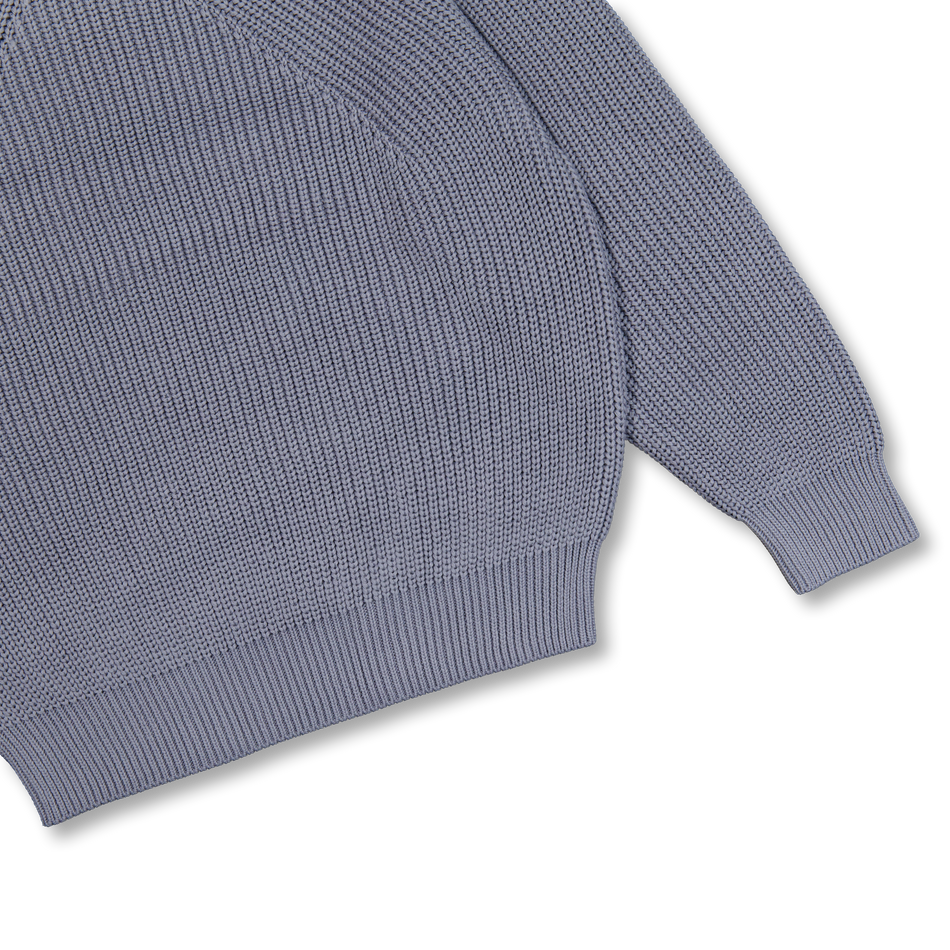 Batoner Signature Crew Neck Gray Sax | Nitty Gritty
