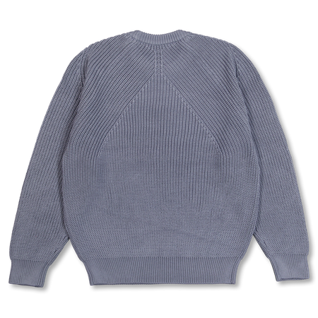 Batoner Signature Crew Neck Gray Sax | Nitty Gritty
