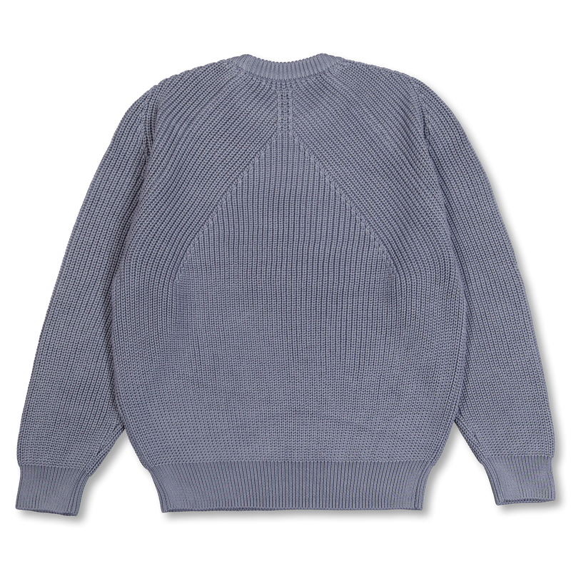 Batoner Signature Crew Neck Gray Sax | Nitty Gritty