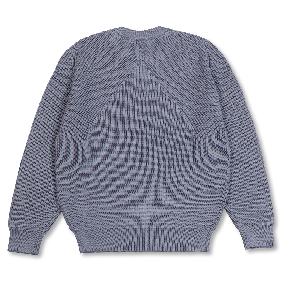 Batoner Signature Crew Neck Gray Sax | Nitty Gritty