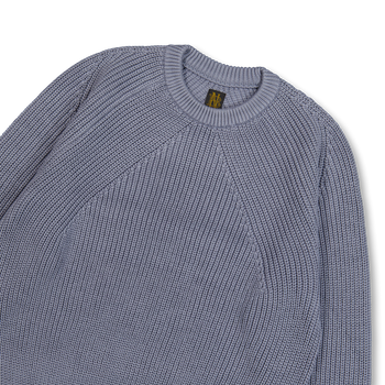 BATONER SIGNATURE CREW NECK　D.Gray Batoner Signature Crew Neck Gray Sax | Nitty Gritty