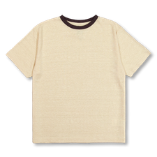 Batoner Normandy Linen T-Shirt - Beige/Brown