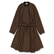 Lemaire Vareuse Dress - Truffle