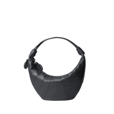 Lemaire Fortune Croissant Bag - Black