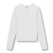 FLORE FLORE Dewi Longsleeve - White