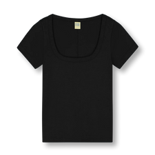 FLORE FLORE Lulu Baby Tee - Black