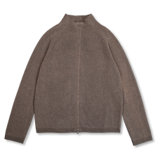 Our Legacy Dash Zip Cardigan - Mud Spray Dye Cherub Wool
