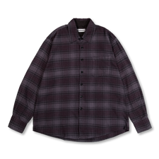 Our Legacy Above Shirt - Faded Noctume Check Flannel