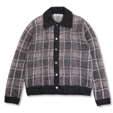 Our Legacy Evening Polo - Grand Check Fuzzy Alpaca