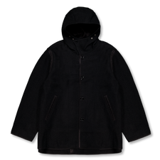 Our Legacy Liner Jacket - Black Stamped Wool