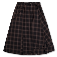 Our Legacy Fan Skirt - El Paso Check Saloon Tencel