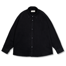 mfpen Gambler Shirt - Black Fuzz Tencel