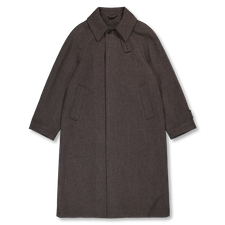 mfpen Installation Coat - Ash Brown Recycled Wool