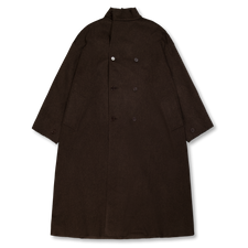 Gabriela Coll Garments No. 65 Heavy Wool Oversized Coat - Brown