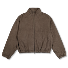 Gabriela Coll Garments No. 261 Heavy Wool Zipper Jacket - Dust