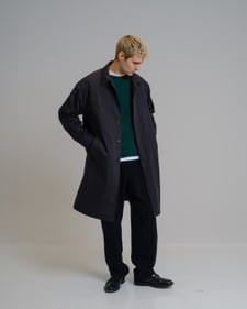 Nitty Gritty® Worldwide Stone Washed Trenchcoat - Charcoal