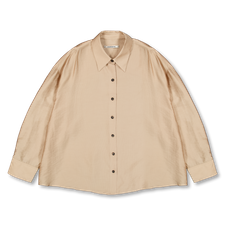 Cordera Oversized Shirt - Beige