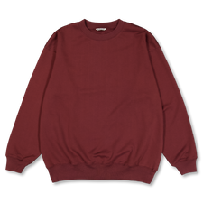 Auralee Super High Gauge Sweat P/O - Burgundy
