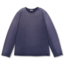 Niceness CROWE Jacket Sleeve Tubular T-Shirt - Navy