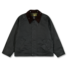 Barbour OS Transport Wax Jacket - Sage