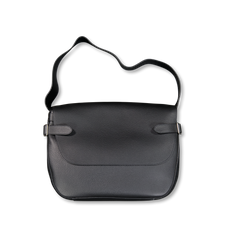Niceness HEFNER Pinnacle Leather Postman Bag - Black