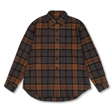 Evan Kinori                                        Big Shirt - Black Grey Beige