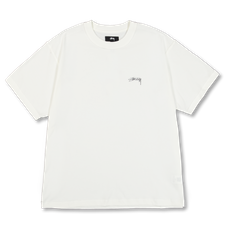 Stüssy Lazy SS Tee - White