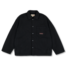 Stüssy Canvas Work Overshirt - Black
