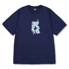 Stüssy Smooth SK8 Tee - Navy