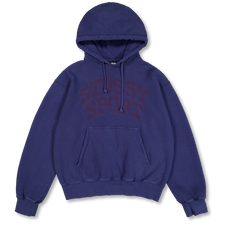 Stüssy Block Sport Gar. Dyed Hood - Midnight