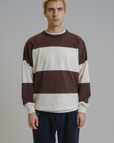 Nitty Gritty® Worldwide 8oz Striped Jersery - Brown/Ivory