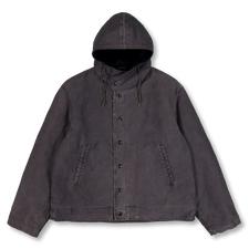 A.PRESSE Vintage WW2 US NAVY Blue Deck Jacket - Navy