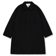 Nanamica Cotton CORDURA WINDSTOPPER Balmacaan Coat - Black