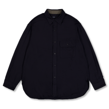 Nanamica Wool CPO Shirt - Navy
