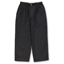 Nanamica Wool Nylon Melton Pants - Charcoal